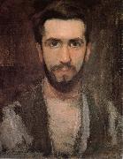 Piet Mondrian Self-Portrait oil